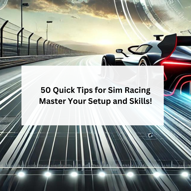 50 Quick Tips to Elevate Your Sim Racing Experience