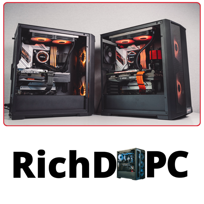 RichD-PC Logo - Sim Racing Pc Builds - Apex Sim Racing