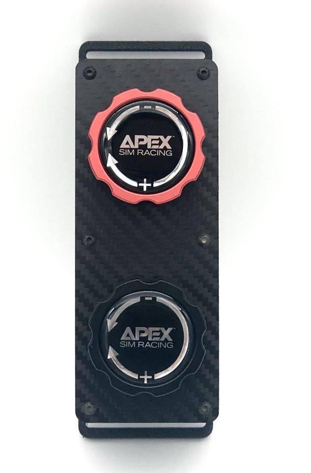Apex Sim Racing Slim Racer Button Boxes, V3 (2 Encoders)