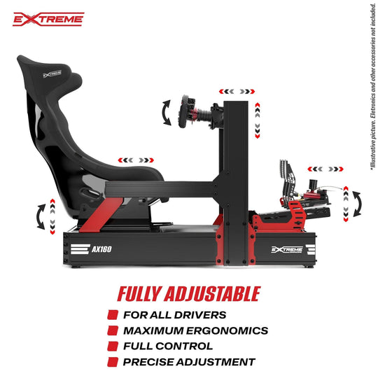 AX160 ALUMINUM PROFILE SIMULATOR SIM RACING