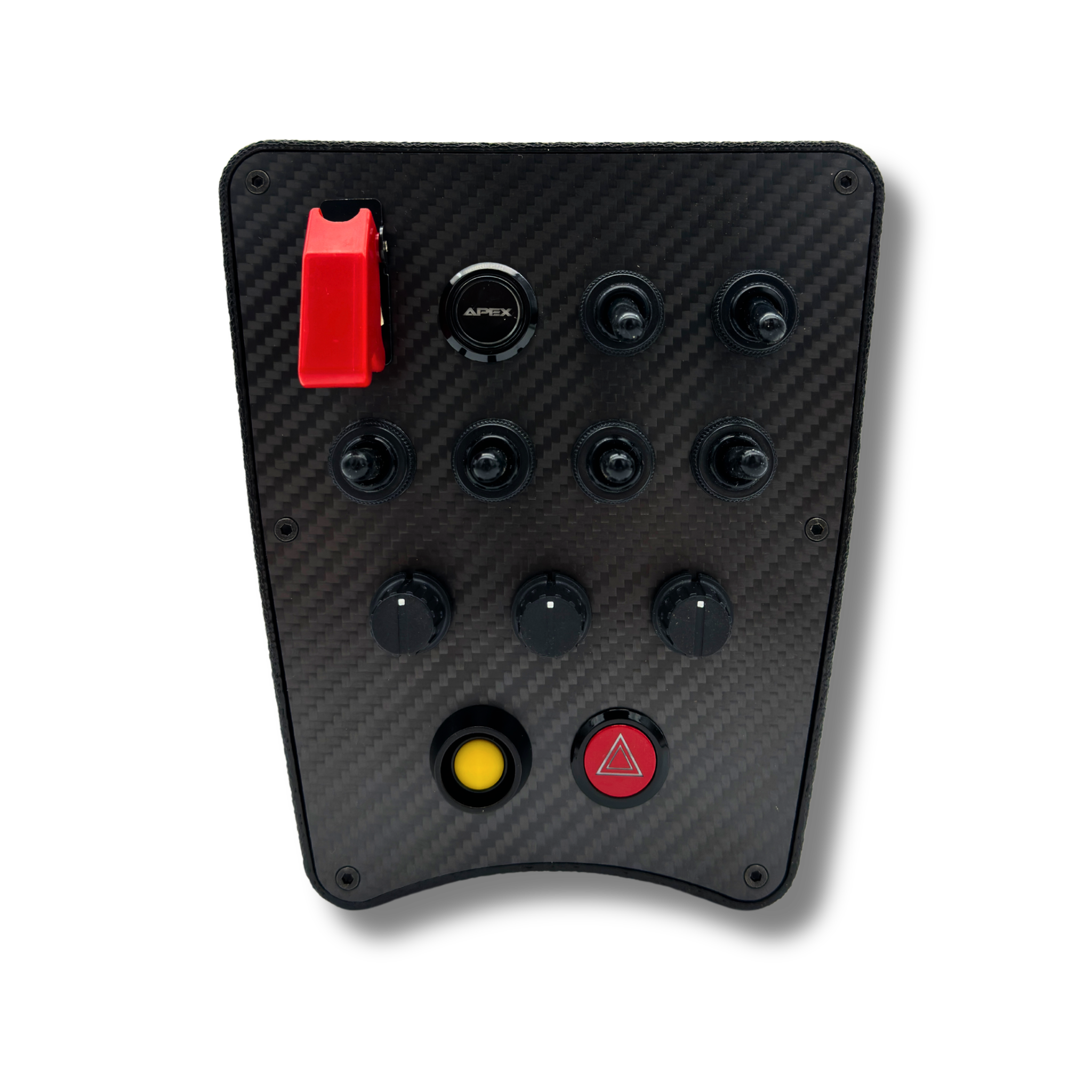 Apex Sim Racing p911 button box front view