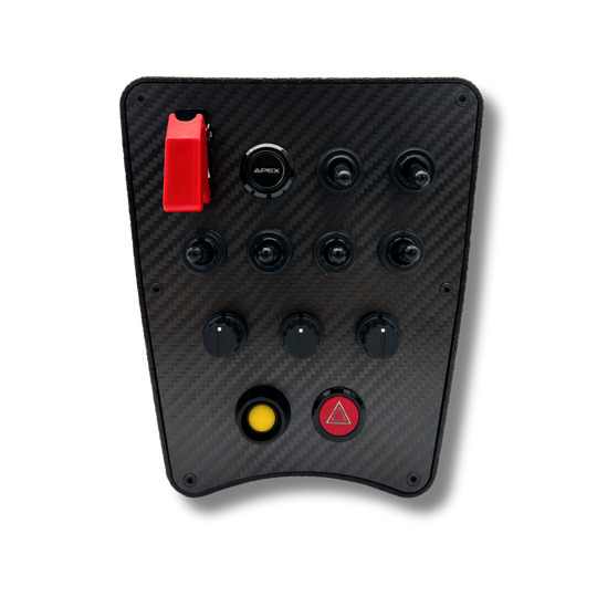 Apex Sim Racing p911 button box front view