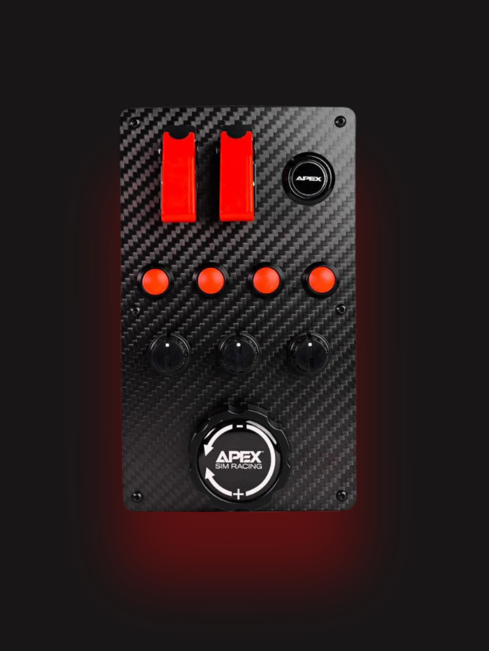 Montaje vertical de la caja de botones Apex