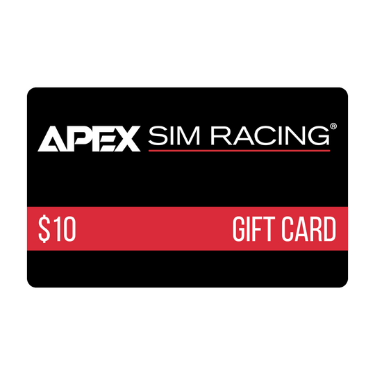 Apex Sim Racing Gift Card $10 use for sim racing gear