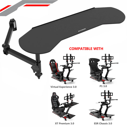 EXTREME WORKSTATION ARTICULATED KEYBOARD FOR VIRTUAL EXPERIENCE 3.0 / P1 3.0 / CHASSIS 3.0 / XT PREMIUM 3.0