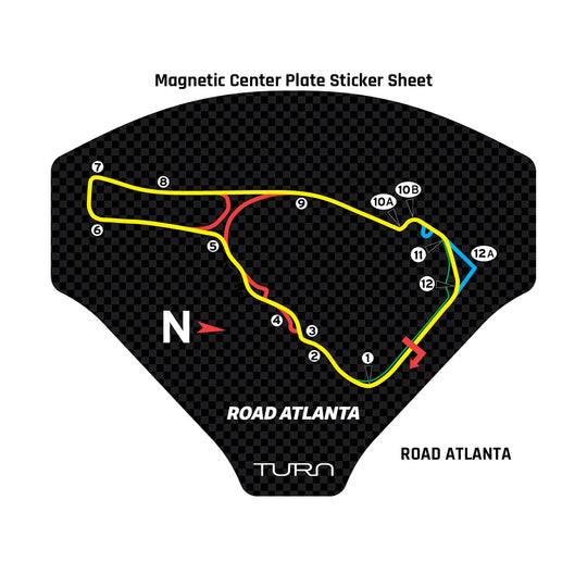 Turn Racing Mag Plate Sticker Sheets