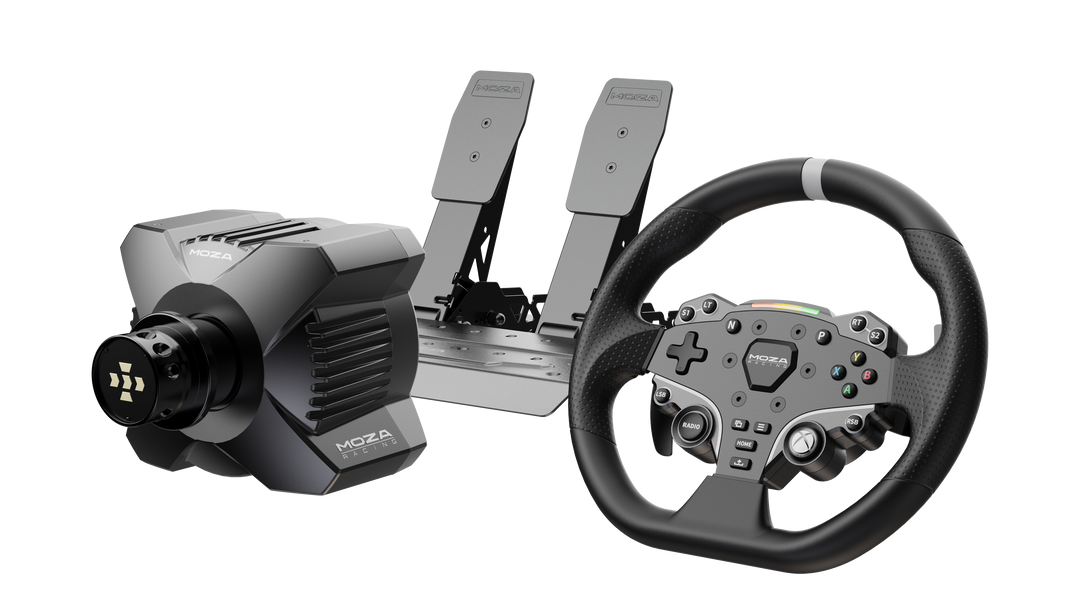 R3 Xbox Sim Racing Bundle 3.9nm Xbox Steering Wheel and pedals - Apex Sim Racing