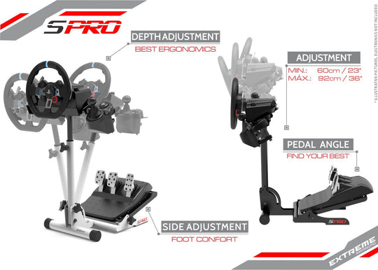 WHEEL STAND  WHITE EDITION SPRO