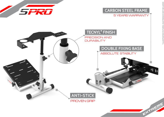 WHEEL STAND  WHITE EDITION SPRO