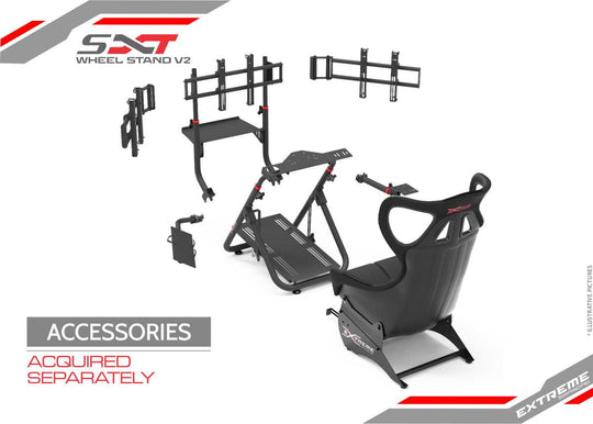 Sim Racing Wheel Stand - Extreme Sim Racing SXT V2 accessories 