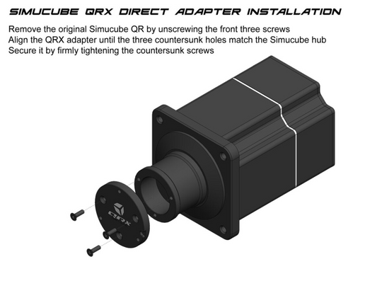 Cube Controls QRX Simucube Adaptor